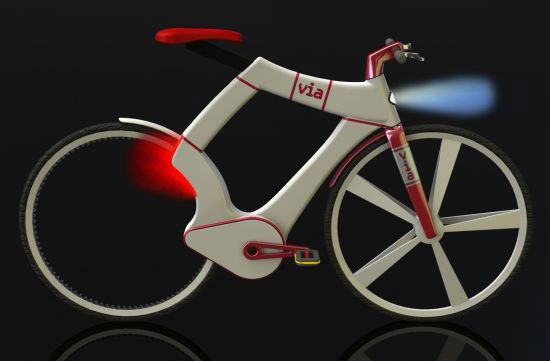 the new bicycle