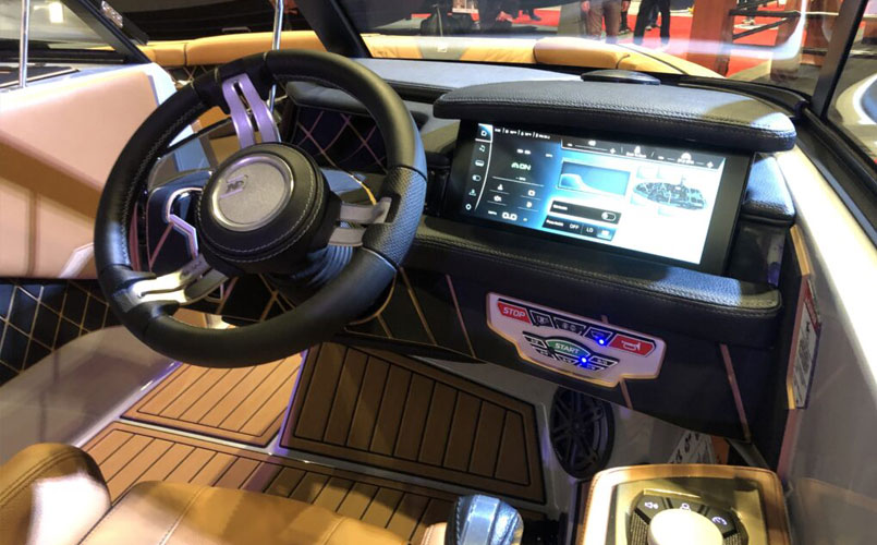 New boat dashboard among other Innovative products